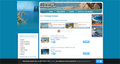 Desktop Screenshot of campeggisardegna.net